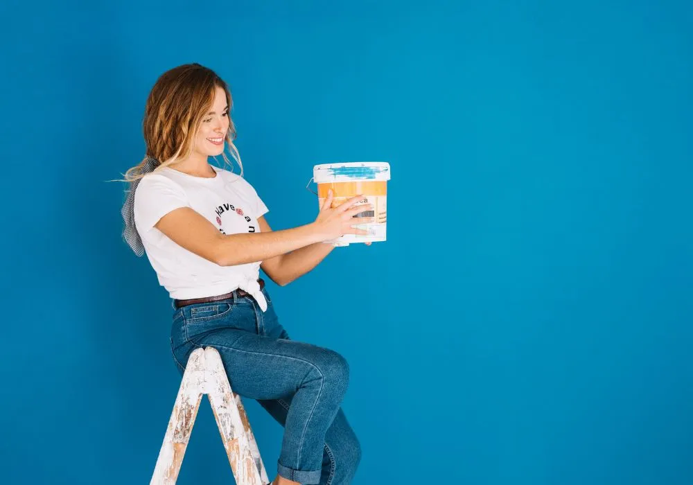 Durability of exterior paint indoors