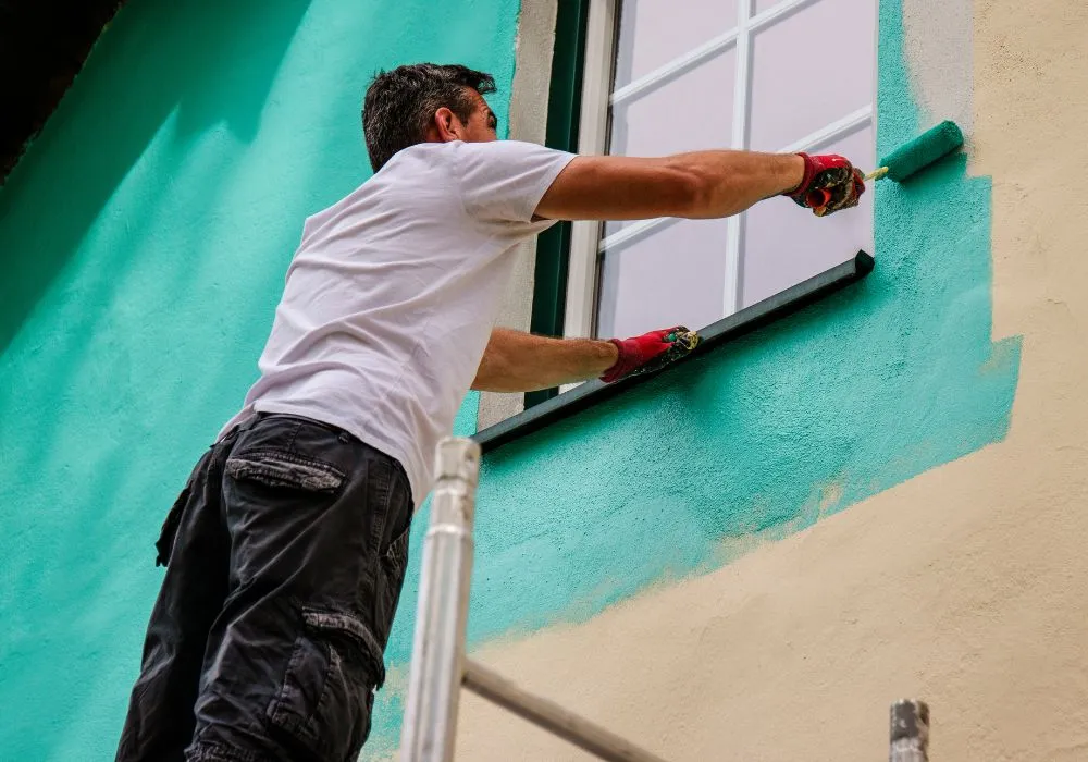 Effects of using interior paint on exterior surfaces