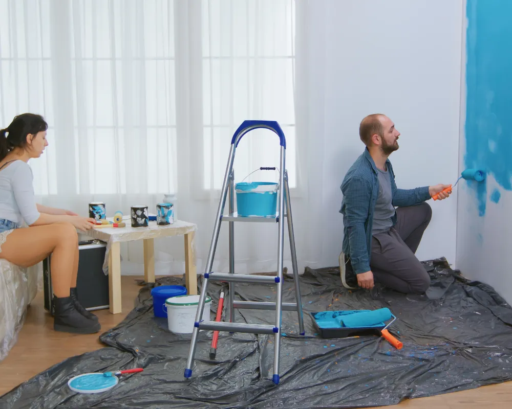 Can I pain interior and exterior paint