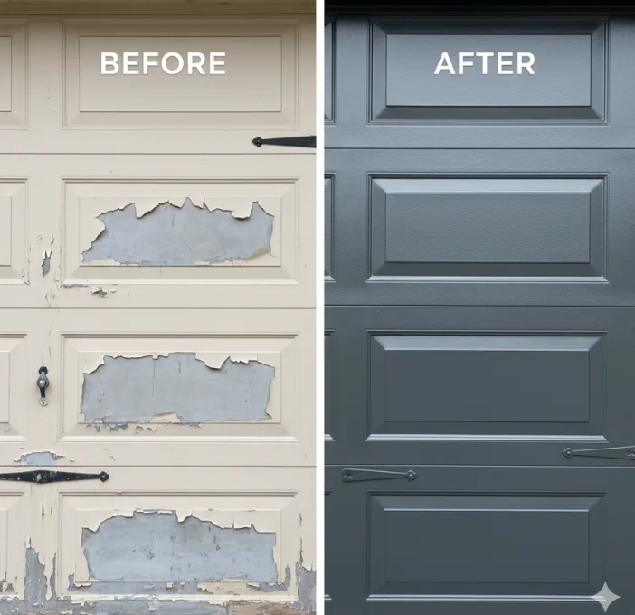 garage door painting saskatoon