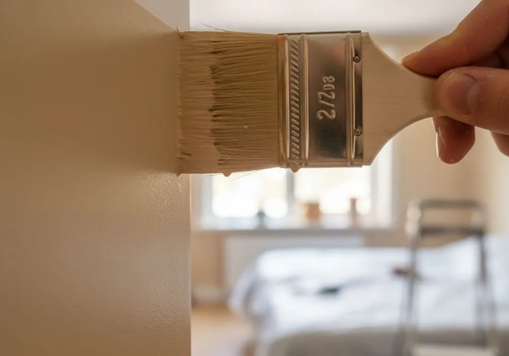 Painting bedroom walls