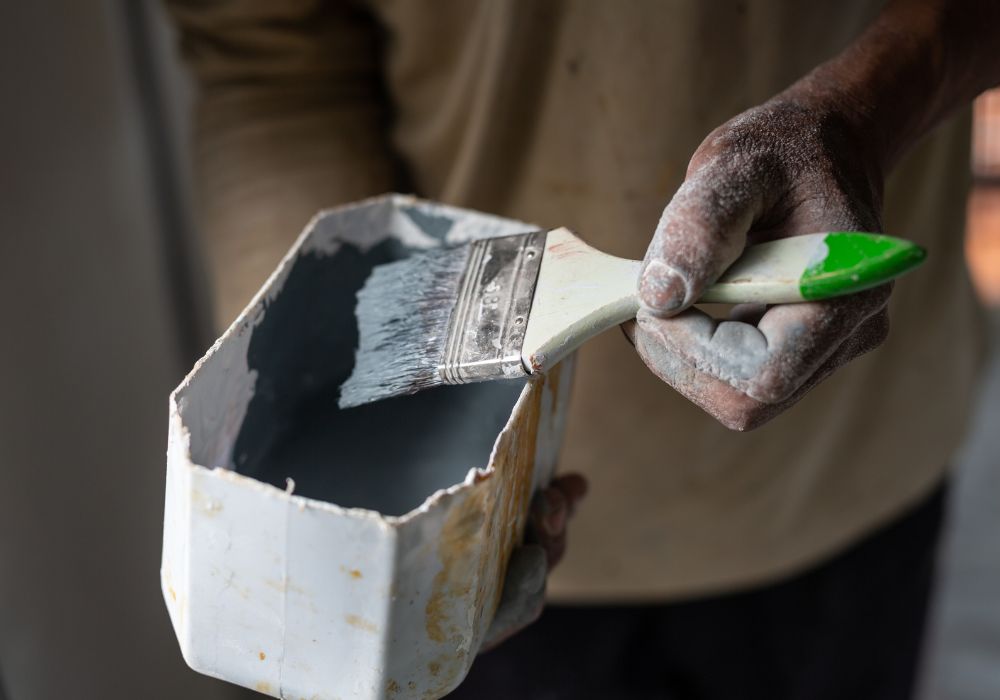 when can you paint fresh concrete